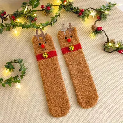 AUSIDAPET Christmas Sweater & Socks Set – Festive Matching Outfit for Pets & Owners