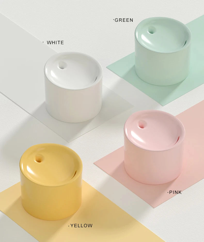 AUSIDAPET Plastic Colorful Flower 2L ABS Cat Water Fountain Automatic Pet Water Fountain Intelligent Led Water Drink Auto Machine