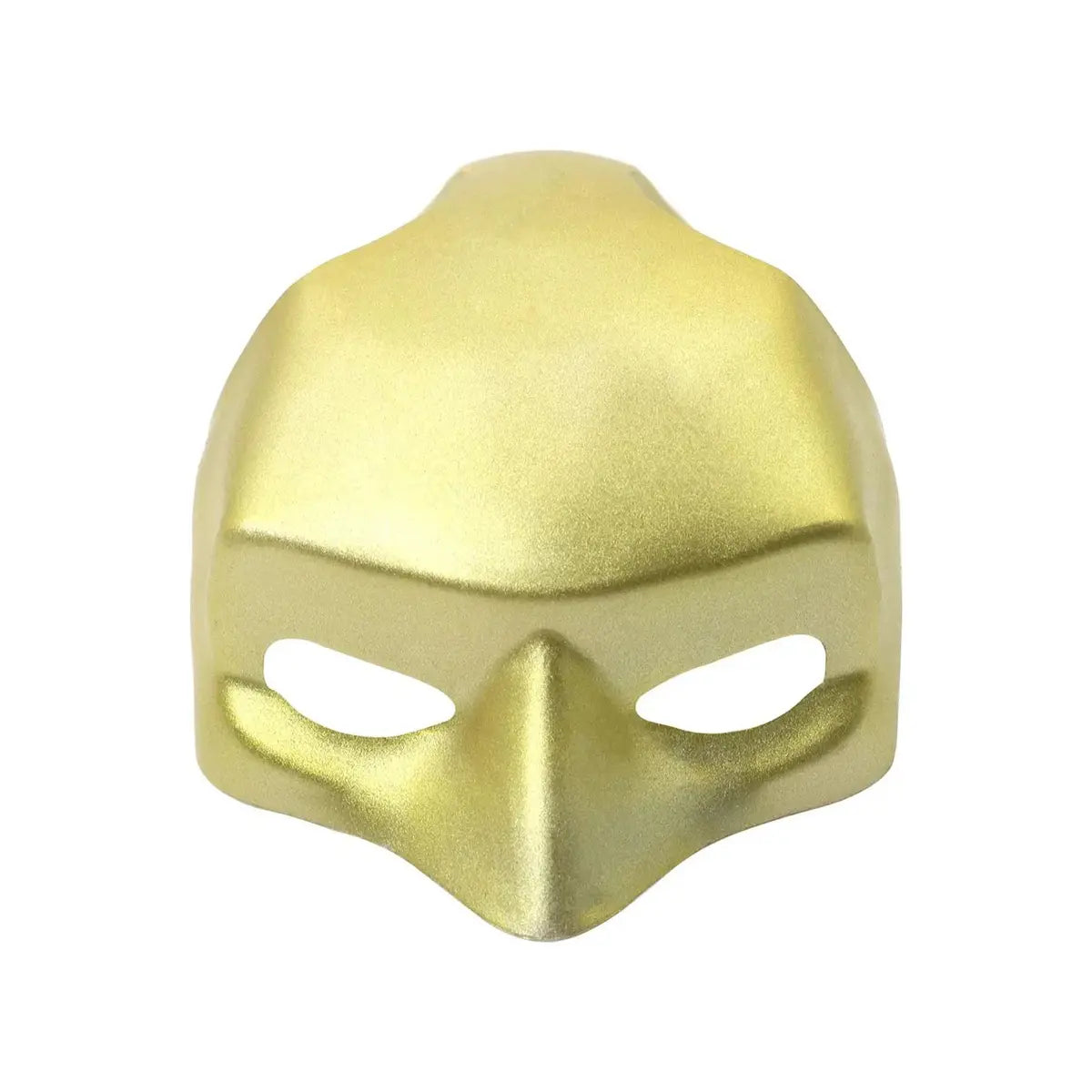A single gold superhero-style mask specifically designed for cats.