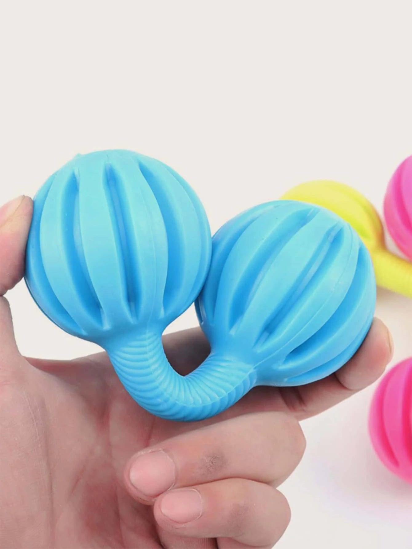 AUSIDAPET 1pc Dog Rubber Dumble Toy with Bell is Fun, Interactive, Amazing, Provide a Sense, Healthy Exercise,Training, Stimulation, Chew