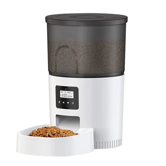 AUSIDAPET 3L Wifi Connect Pet Bowls Abnormal Notice Key Locking Automatic Cat Dispenser Pet Feeder