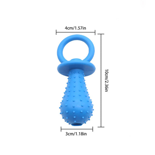 AUSIDAPET 3PCS Dog Teether Training Dog Toys for Small Dogs Indestructible Toy Teeth Cleaning Chew Training Toys GWJ12
