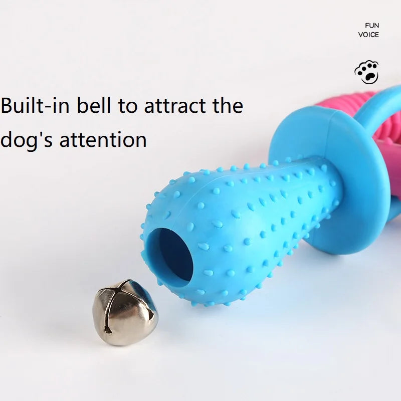AUSIDAPET 3PCS Dog Teether Training Dog Toys for Small Dogs Indestructible Toy Teeth Cleaning Chew Training Toys GWJ12