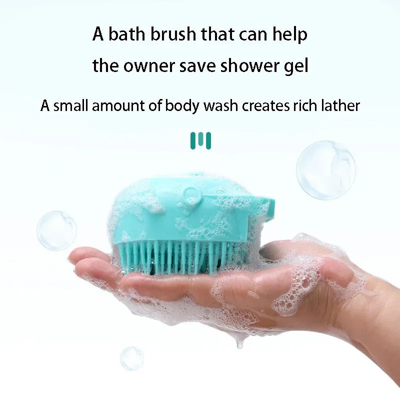 AUSIDAPET Bathroom Puppy Big Dog Cat Bath Massage Gloves Brush Soft Safety Silicone Pet Accessories for Dogs Cats Tools Mascotas Products