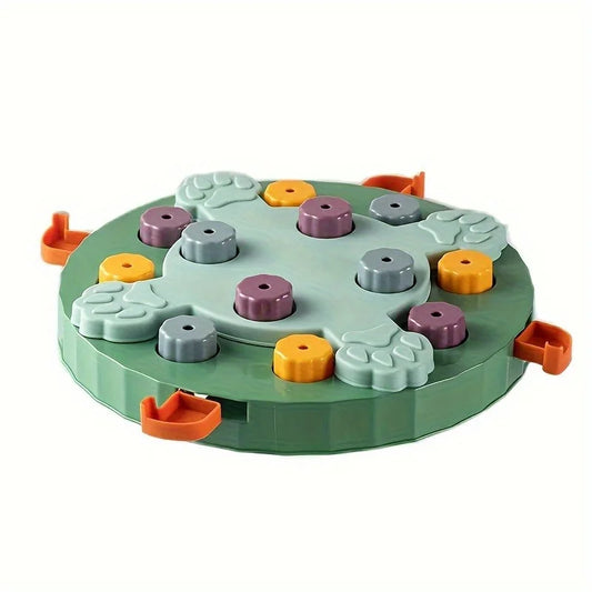 AUSIDAPET Cartoon Patterned Nylon Chew Toy Suitable for All Breed Sizes Interactive Slow Feeding Bowl Puzzle for Dog Cat Toys Interactive