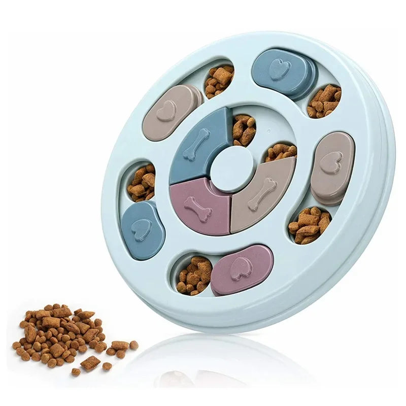 AUSIDAPET Dog Food Hiding Bowl, Slow Food Training, Dog Educational Toy To Relieve Boredom, Interactive Educational Feeding Toy