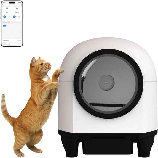 AUSIDAPET “Dolphin”Smart Cat Litter Box