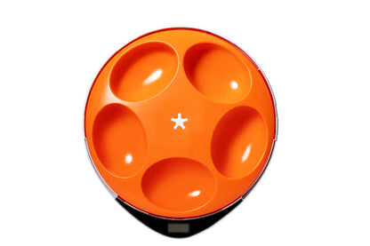 AUSIDAPET Dry and Wet Food Smart Automatic Electronic 5 Separated Meal Trays Cat Dog Water Food Bowl Timed Pet Feeder