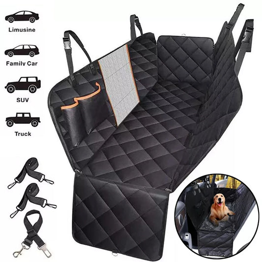 AUSIDAPET Heavy Duty Car Rear Back Seat Cover Pet Dog Cat Safety Cover Travel Carrier Hammock Auto Waterproof Seat Protector Mat For Dogs