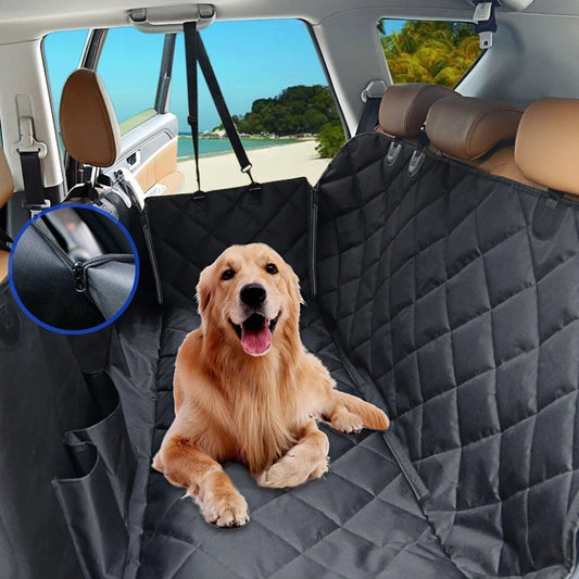 AUSIDAPET Heavy Duty Car Rear Back Seat Cover Pet Dog Cat Safety Cover Travel Carrier Hammock Auto Waterproof Seat Protector Mat For Dogs