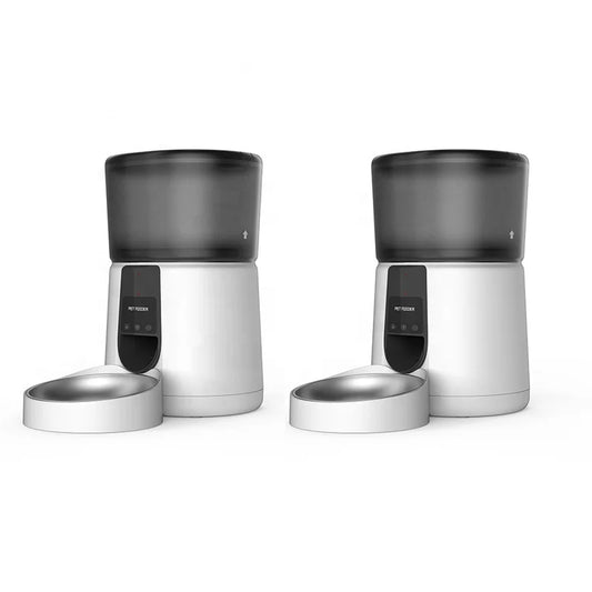 AUSIDAPET Live Real-time Video Voice Interaction Smart Pet Bowls 3.5L Mobile App Remote Feeding Pet Feeder