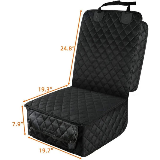 AUSIDAPET Pet Car Basket Copilot Cat Safety Seat Litter Pet Dog Waterproof Dirtproof and Biteproof Car Cushion Car Seat Artifact