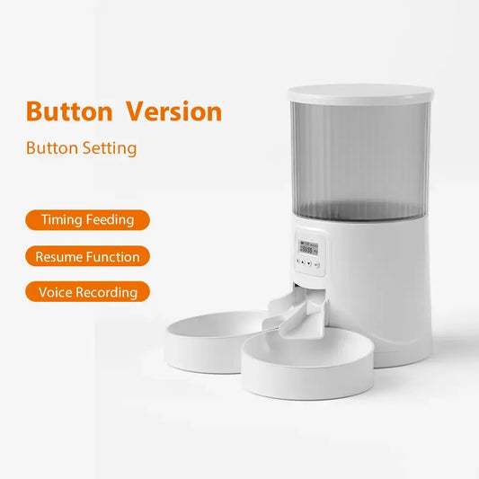 AUSIDAPET Pets Microchip Time Wifi Remote Cat Dispenser Wholesale Smart Camera Automatic Dog Pet Food Feeder