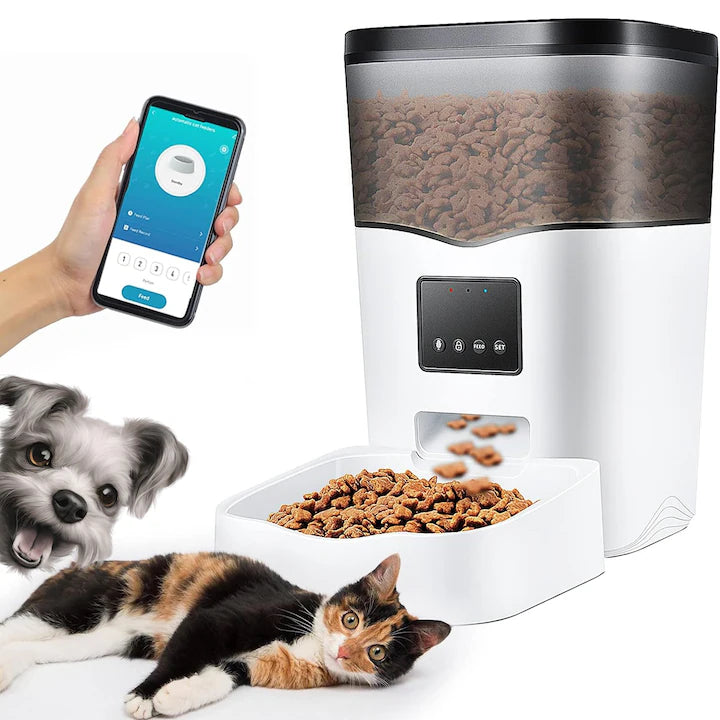 AUSIDAPET Power-off Memory 3L Anti-clogging Design Automatic Pet Bowls Customized Logo Pet Feeder