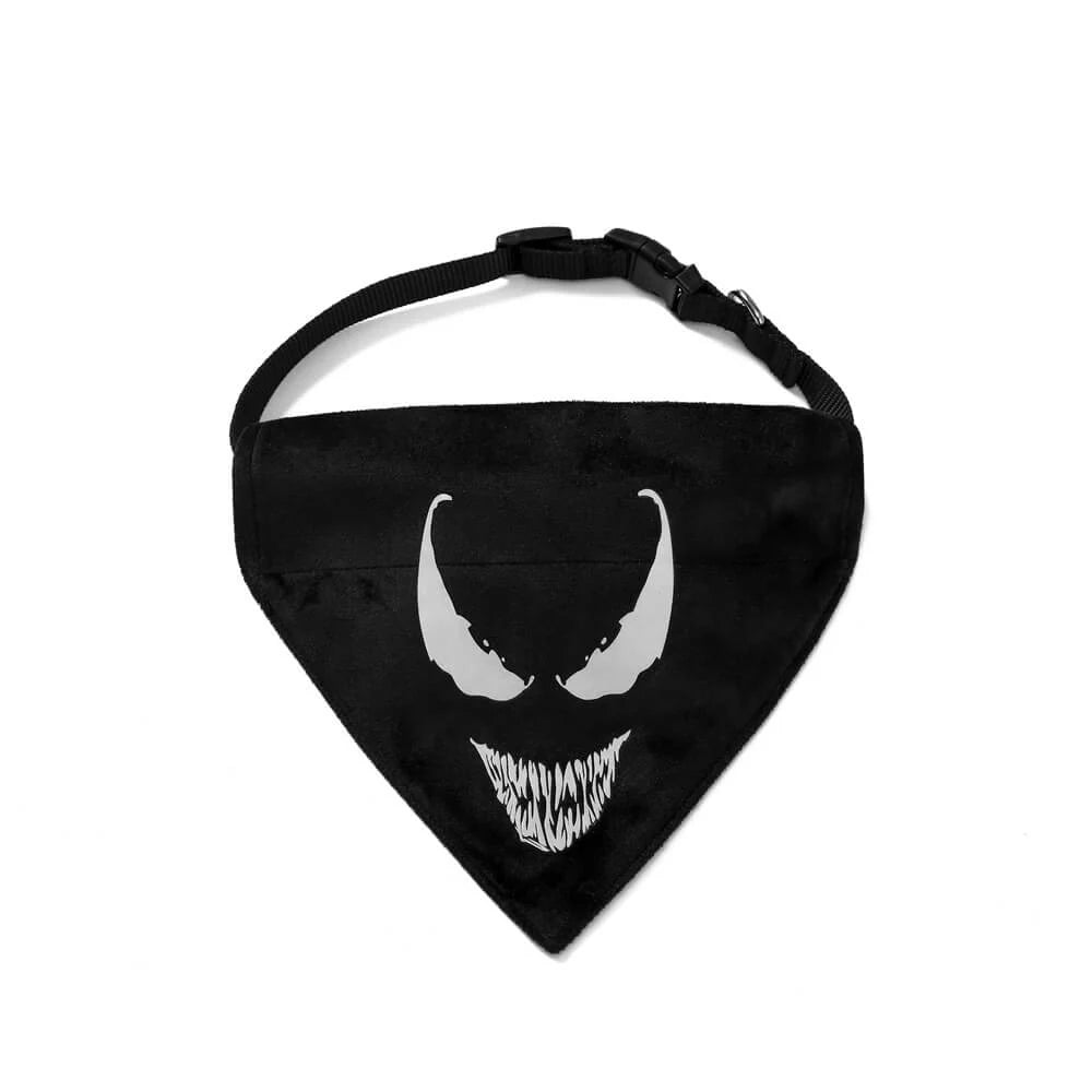 AUSIDAPET Luminous Halloween Pet Bandana – Glow-in-the-Dark Triangle Bib for Dogs & Cats