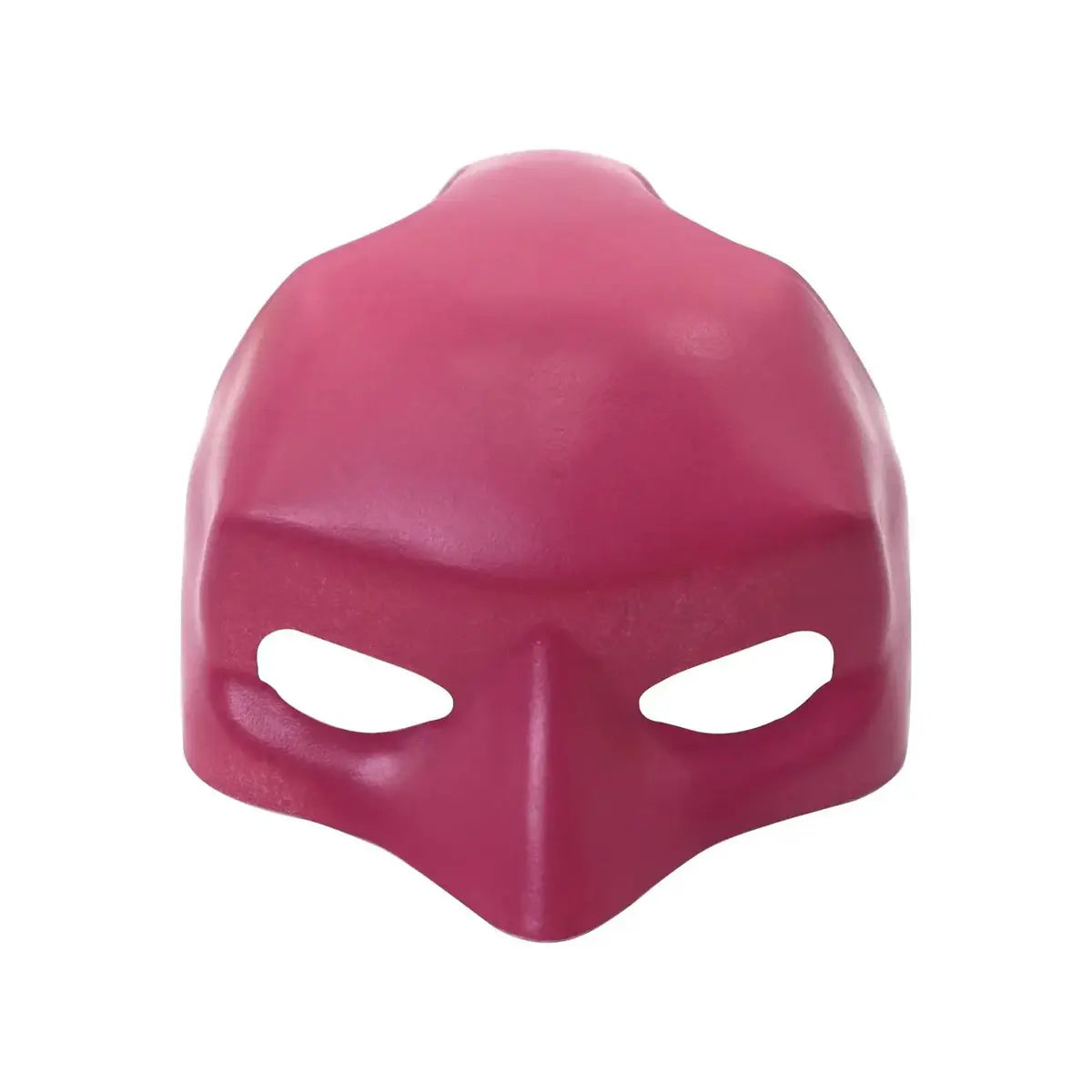 A single pink superhero-style mask specifically designed for cats.