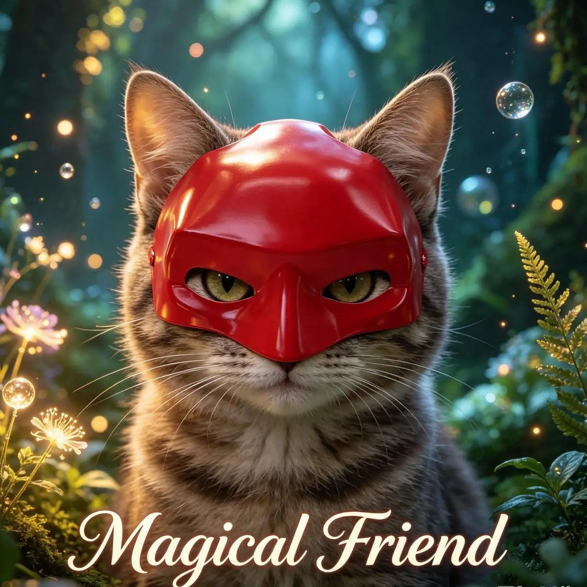 Cool Cat Mask – Funny Pet Costume Mask for Cats & Small Dogs